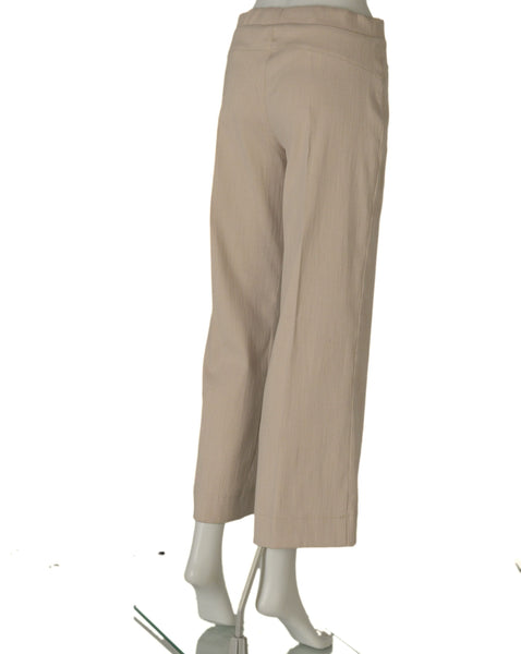 PANTALONI DONNA ELASTICO GAMBA LARGA LAVORATO MARCA EMANUELA COSTA ART. 35485-23
