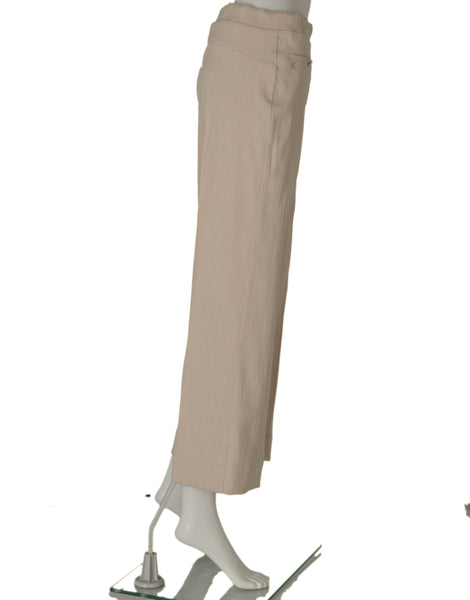 PANTALONI DONNA ELASTICO GAMBA LARGA LAVORATO MARCA EMANUELA COSTA ART. 35485-23