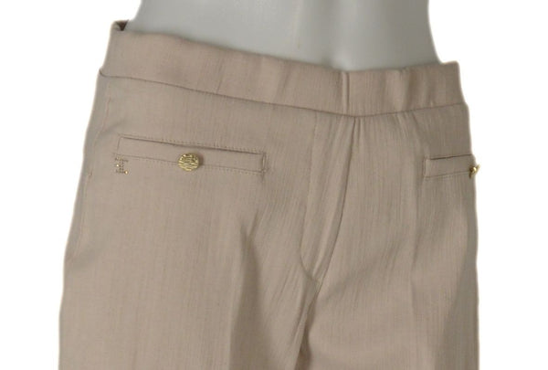 PANTALONI DONNA ELASTICO GAMBA LARGA LAVORATO MARCA EMANUELA COSTA ART. 35485-23