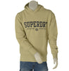 FELPA GARZATA UOMO RAGAZZO CAPPUCCIO TASCHE STAMPA MARCA SUPERDRY ART. M2012562A