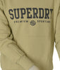 FELPA GARZATA UOMO RAGAZZO CAPPUCCIO TASCHE STAMPA MARCA SUPERDRY ART. M2012562A