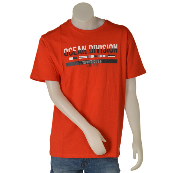 T-SHIRT UOMO COTONE GIROCOLLO MEZZA MANICA STAMPA MARCA LOSAN ART. 311-1200AL
