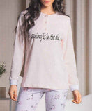 PIGIAMA DONNA RAGAZZA PURO COTONE LEGGERO FIORI ROSSOPORPORA ART. CERONNE