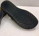 sandalo In Blu art ID0006 doppia fibbia con strappo velcro