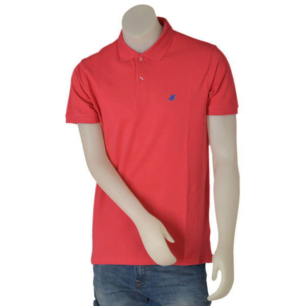 POLO UOMO COTONE MEZZA MANICA SPACCHETTI LOGO MARCA U.S.GRAND ART. USP 060