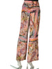 PANTALONI DONNA ELASTICO LARGHI LEGGERI FANTASIA MARCA ISTINTI ART. 31802