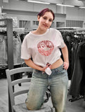 T-shirt Losan aqrt 31E 1202AL mezza manica con stampa e giro