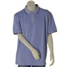 POLO UOMO CONFORMATA COTONE MEZZA MANICA  RIGA SPACCHETTI MARCA RE DEL MARE ART.993121X