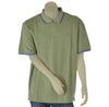 POLO UOMO CONFORMATA COTONE MEZZA MANICA  RIGA SPACCHETTI MARCA RE DEL MARE ART.993121X