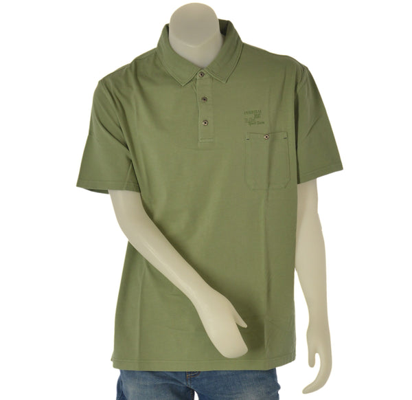 POLO UOMO CONFORMATA COTONE MEZZA MANICA TASCHINO SPACCHETTI MARCA RE DEL MARE ART. 99311X