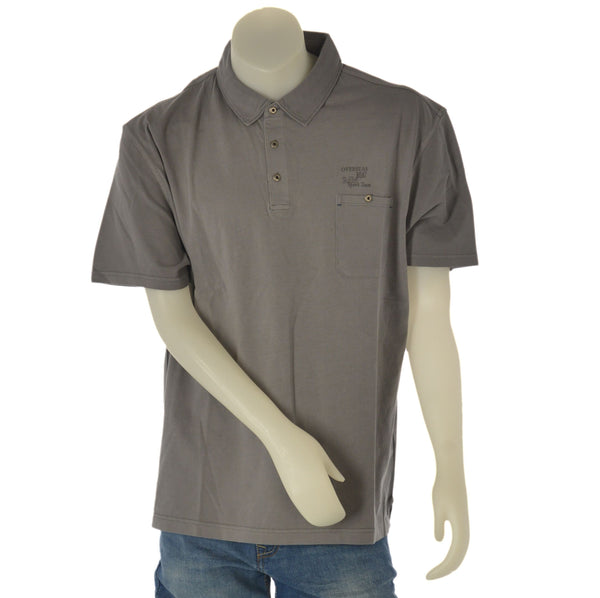 POLO UOMO CONFORMATA COTONE MEZZA MANICA TASCHINO SPACCHETTI MARCA RE DEL MARE ART. 99311X