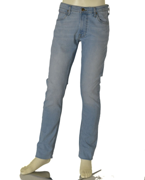 JEANS UOMO ZIP BOTTONE CINQUE TASCHE SLIM TAPERED MARCA LEE ART. L719NLUH