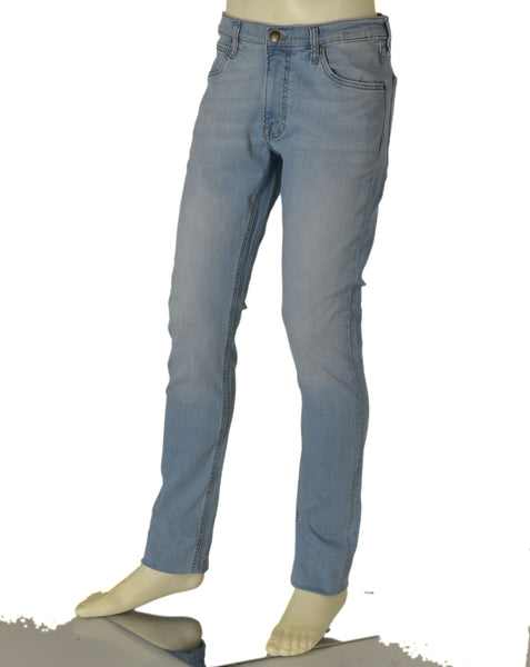 JEANS UOMO ZIP BOTTONE CINQUE TASCHE SLIM TAPERED MARCA LEE ART. L719NLUH