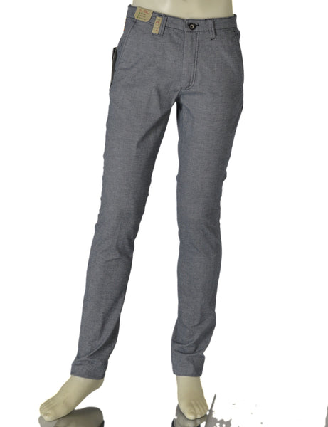 PANTALONI UOMO ZIP BOTTONE CINQUE TASCHE LEGGERO MODERN FIT LAVORATO MARCA SEA BARRIER ART. BALTO