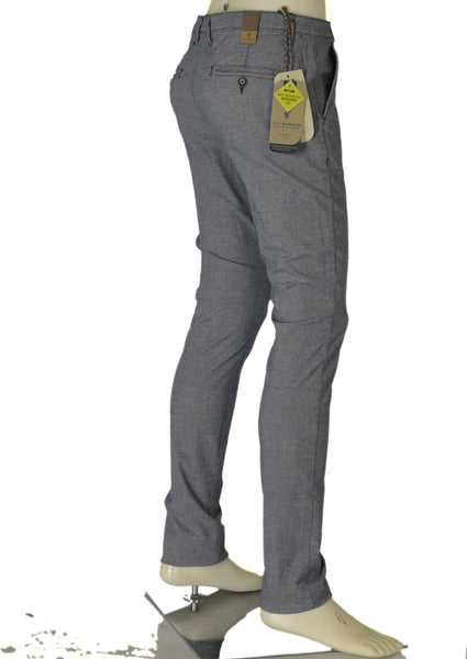 PANTALONI UOMO ZIP BOTTONE CINQUE TASCHE LEGGERO MODERN FIT LAVORATO MARCA SEA BARRIER ART. BALTO