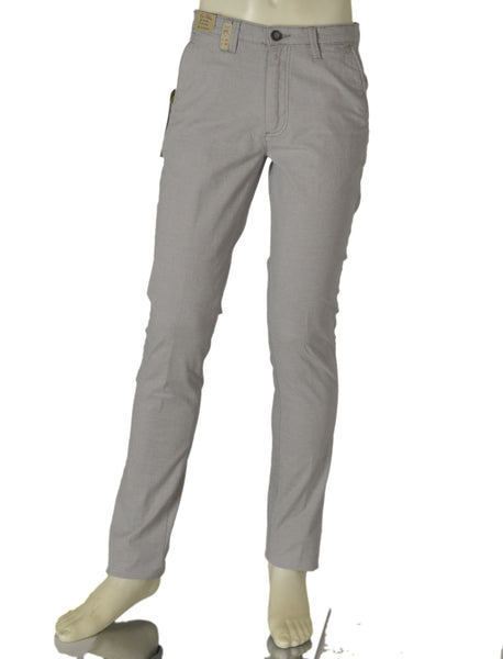 PANTALONI UOMO ZIP BOTTONE CINQUE TASCHE LEGGERO MODERN FIT LAVORATO MARCA SEA BARRIER ART. BALTO