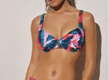 Bikini donna Ysabel Mora art 82204 coppa C ferretto mutanda alta