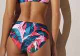 Bikini donna Ysabel Mora art 82204 coppa C ferretto mutanda alta