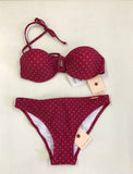 Bikini donna Ysabel Mora artr 81831 coppa B imbottito mutanda bassa