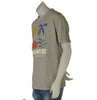 T-SHIRT UOMO COTONE MEZZA MANICA GIROCOLLO STAMPA MARCA LOSAN ART. 31K-1018AL