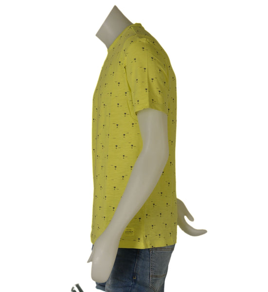 T-SHIRT UOMO COTONE MEZZA MANICA GIROCOLLO PALME MARCA LOSAN ART. 311-1031AL