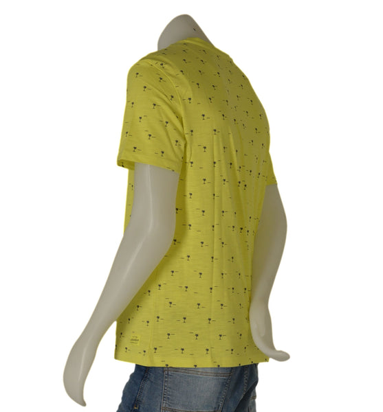 T-SHIRT UOMO COTONE MEZZA MANICA GIROCOLLO PALME MARCA LOSAN ART. 311-1031AL