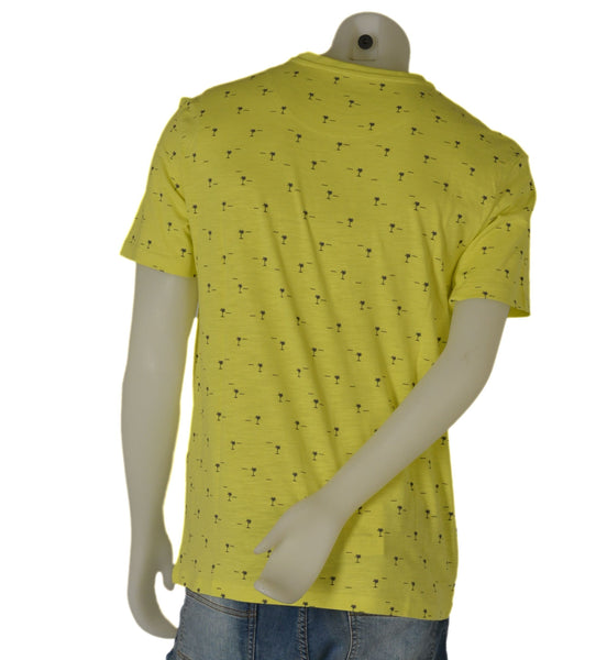T-SHIRT UOMO COTONE MEZZA MANICA GIROCOLLO PALME MARCA LOSAN ART. 311-1031AL