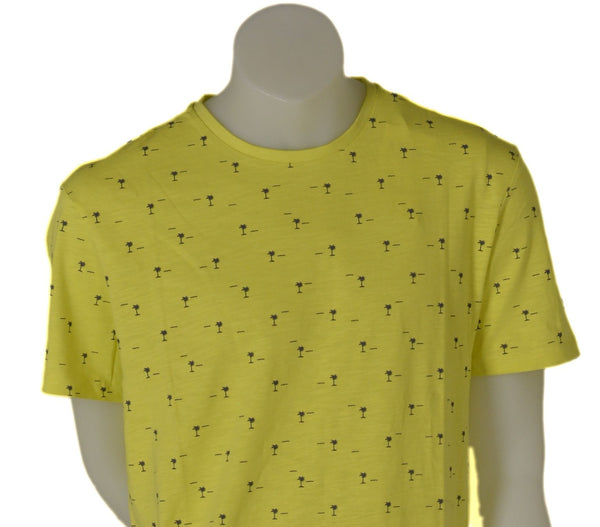 T-SHIRT UOMO COTONE MEZZA MANICA GIROCOLLO PALME MARCA LOSAN ART. 311-1031AL