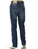 JEANS UOMO ZIP BOTTONE CINQUE TASCHE REGOLARE SCURO MARCA GAS ART. MORRIS A3076